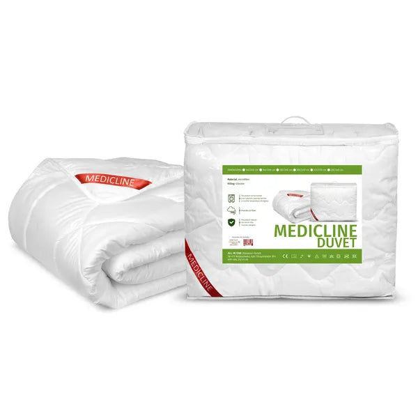 Négyévszakos antiallergén fehér mikroszálas steppelt paplan 200x220 cm