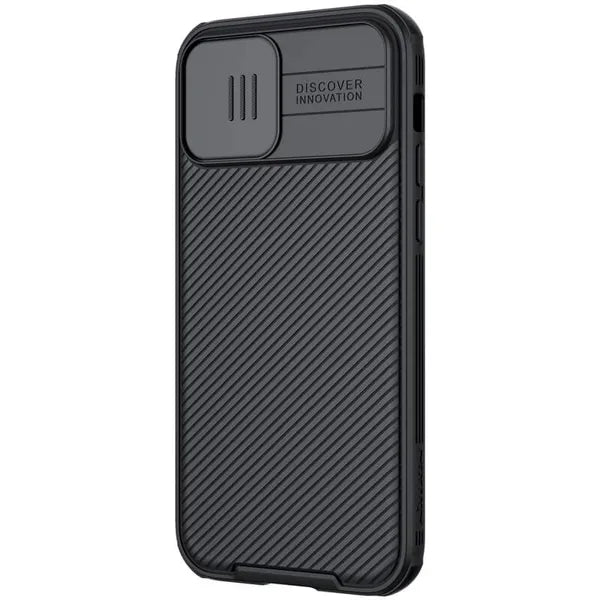 Nillkin CamShield Pro tok kamerafedéllel iPhone 12/12 Pro 6,1″ fekete