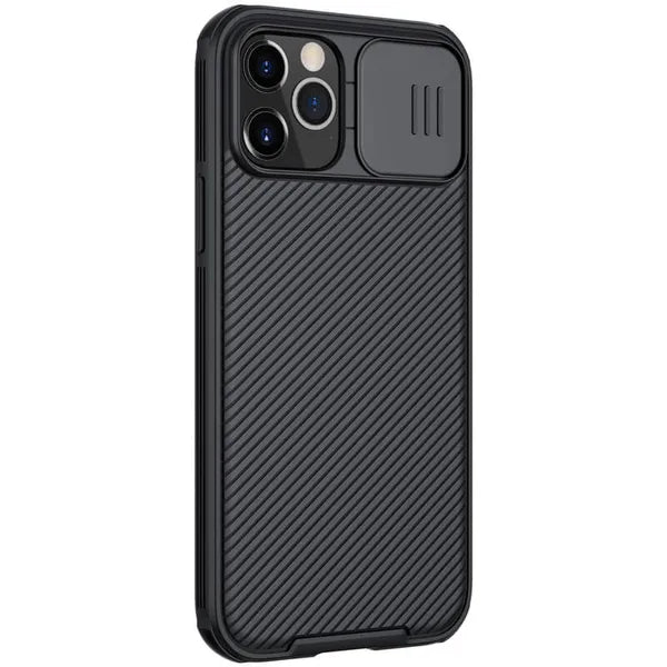 Nillkin CamShield Pro tok kamerafedéllel iPhone 12/12 Pro 6,1″ fekete