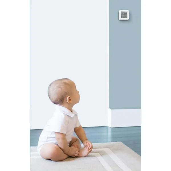Xiaomi Mi hő- és páratartalom-mérő 2, Bluetooth LCD kijelző, 43×43 mm