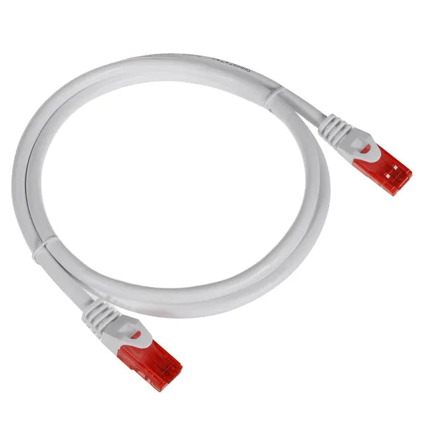 UTP Cat6 patch kábel RJ45-RJ45, 1 m, szürke