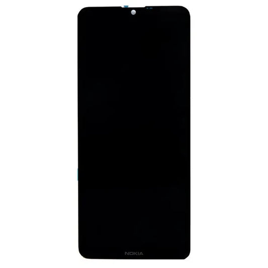 Nokia 2.4 érintőpanel + LCD kijelző, fekete (cserealkatrész)