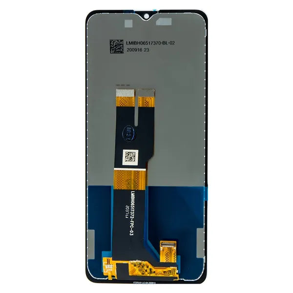 Nokia 2.4 érintőpanel + LCD kijelző, fekete (cserealkatrész)