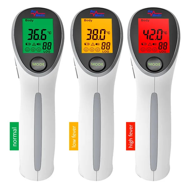 Promedix PR-960 érintésmentes infravörös lázmérő, 0–100 °C, 1 s