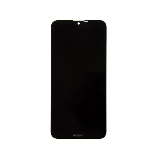 Nokia 2.3 fekete érintőpanel + IPS LCD kijelző modul (TA-1211/14/06/09)