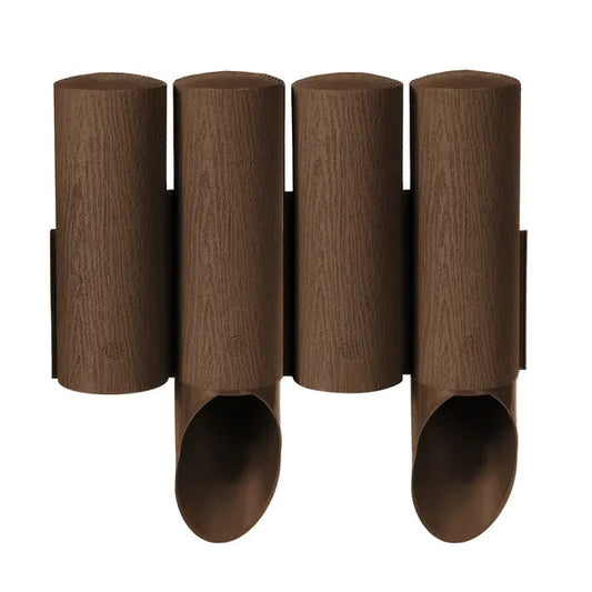Cellfast Standard 4 műanyag kerti paliszád szegély 25,5 cm 2,3 m barna