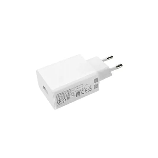 Xiaomi USB-A 22,5 W gyorstöltő, hálózati fali adapter, fehér