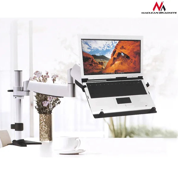 Maclean MC-764 VESA laptop tartó tálca, 10–15,6'', 4,5 kg teherbírás