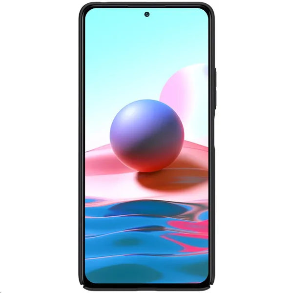 Nillkin Super Frosted fekete hátlap Xiaomi Redmi Note 10 Pro és Pro Max