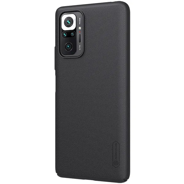 Nillkin Super Frosted fekete hátlap Xiaomi Redmi Note 10 Pro és Pro Max