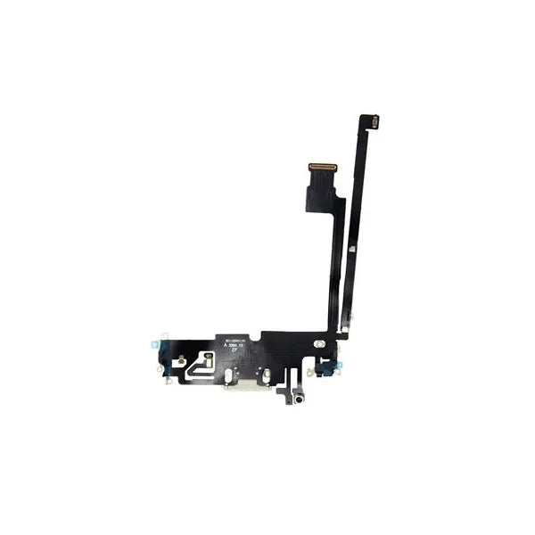 iPhone 12 Pro Max töltőcsatlakozós flex szalagkábel – ezüst