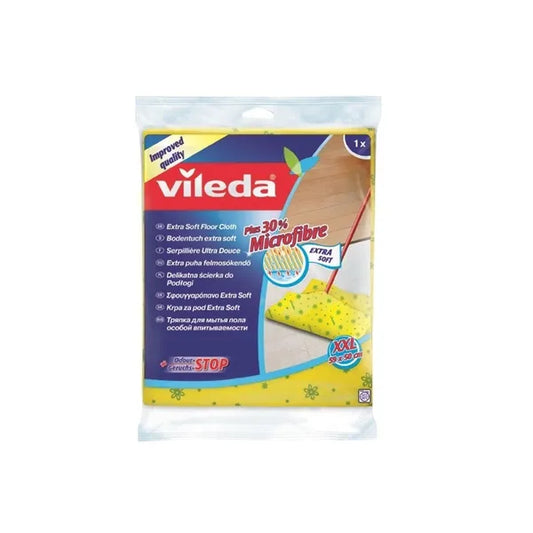 Vileda Odor Stop ezüstionos padlótörlő kendő, mikroszálas 59×50 cm