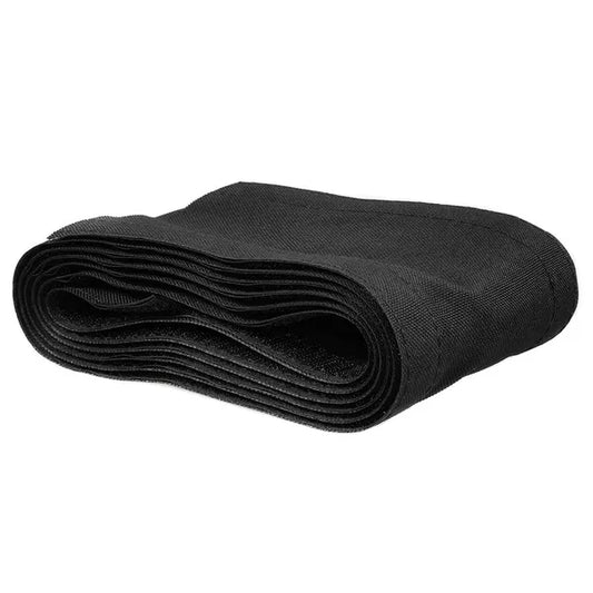 Padlóra helyezhető kábelrendező takaró, 105 mm x 2 m, tépőzáras, fekete