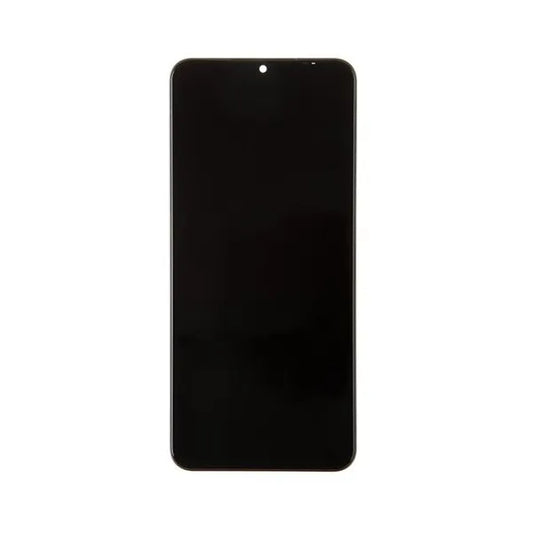 LCD kijelző+érintőpanel Samsung Galaxy A22 5G SM-A226, fekete, Service Pack