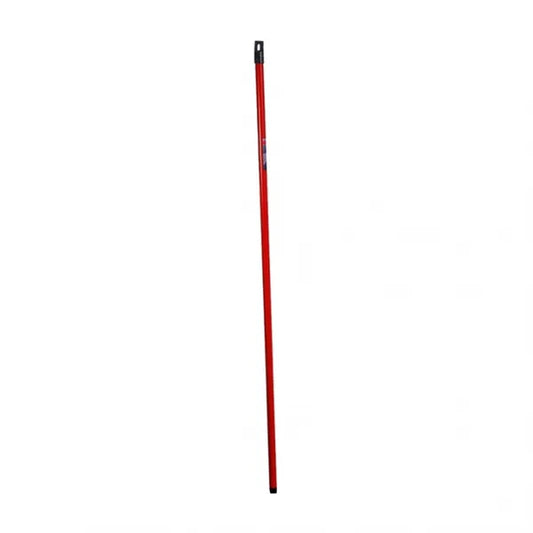 Vileda fém mopnyél, 126 cm, piros, szalagos mopokhoz