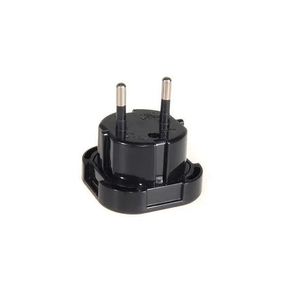 Fekete földelt UK-EU hálózati adapter, 240 V 10-16 A, gyermekvédelemmel
