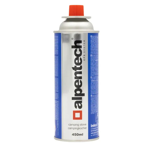 Kemping gázpatron 450 ml izobután, EN417 kompatibilis, EPS védelemmel