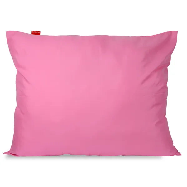 Rózsaszín antiallergén mikroszálas párna 80×80 cm szilikon töltettel