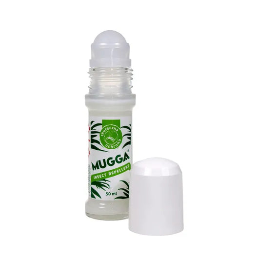 Mugga szúnyog- és kullancsriasztó roll-on, 20% DEET, 50 ml