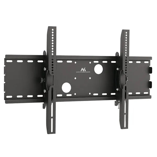 Fali TV konzol 37–100″, 75 kg, dönthető, VESA 600×400, fekete