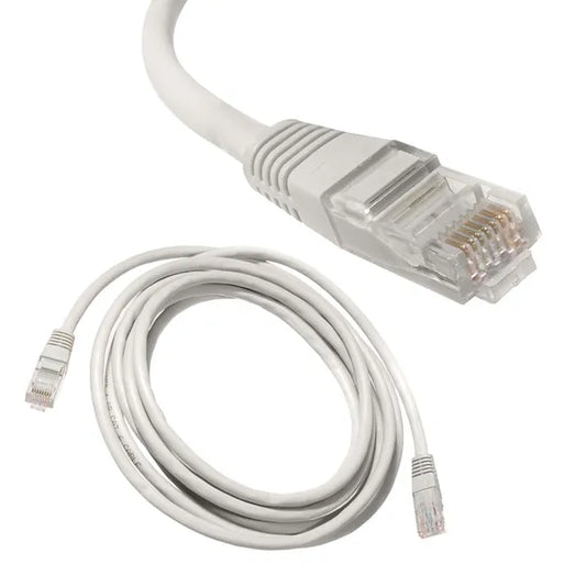 Szürke Cat5e UTP patchkábel RJ45-RJ45, 0,5 m