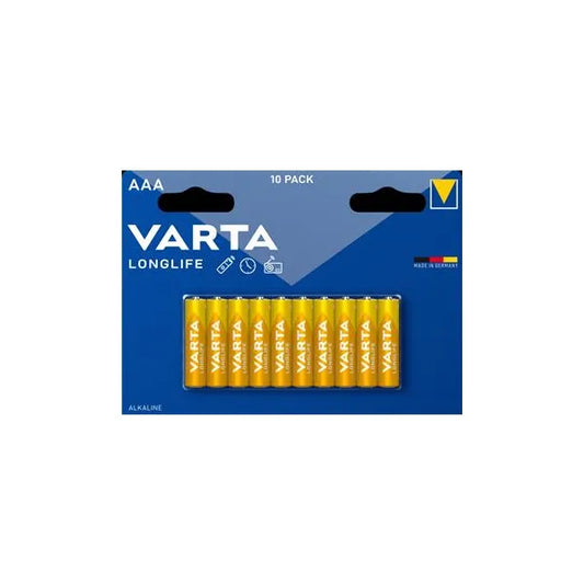 Varta Longlife Extra AAA LR03 1,5 V alkáli elem – 10 db