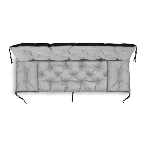 Vízlepergető kerti párna szett 150×60×50 cm + 2 db 42×42 cm, világosszürke