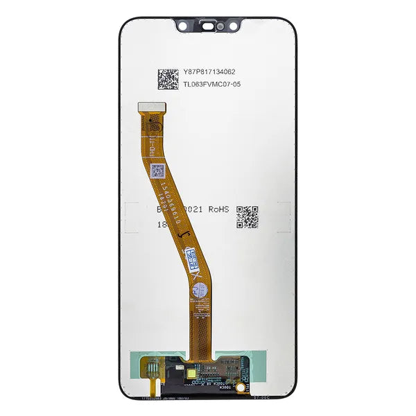 Huawei Nova 3i fekete IPS LCD kijelző és érintőpanel modul
