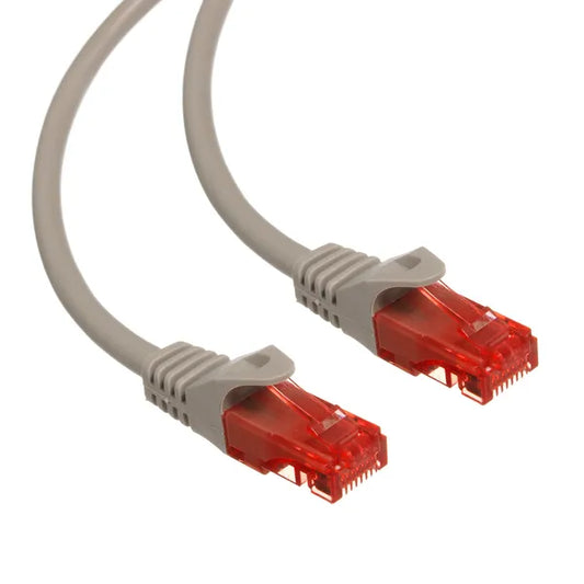 Cat6 UTP patch kábel RJ45-RJ45, 0,5 m, szürke