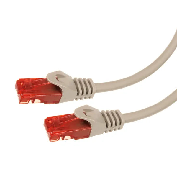 Cat6 UTP patch kábel RJ45-RJ45, 0,5 m, szürke