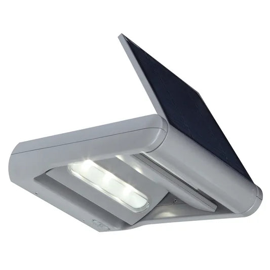 GreenBlue GB131 napelemes LED fali lámpa, 12 W, 2 állítható fej, IP44