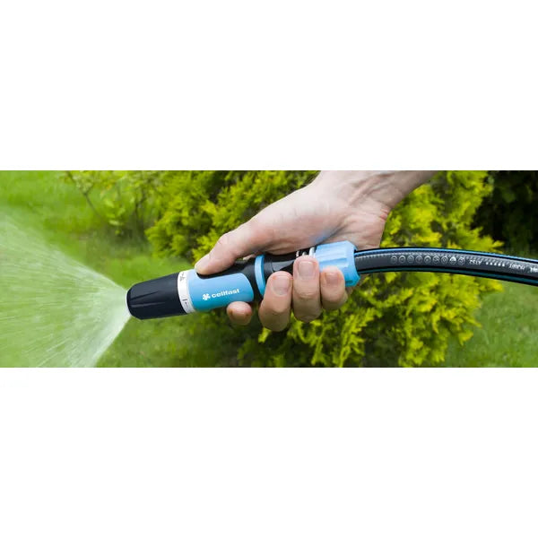 Cellfast Ergo egyenes locsolópisztoly, fokozatmentes szórás, 6 bar