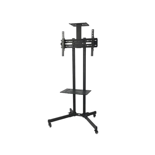 Maclean MC-661 professzionális gurulós TV állvány 32–55", 55 kg, VESA 600×400
