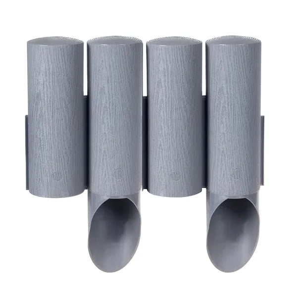 Cellfast Standard 4 grafitszürke kerti paliszád, 25,5 cm x 2,3 m