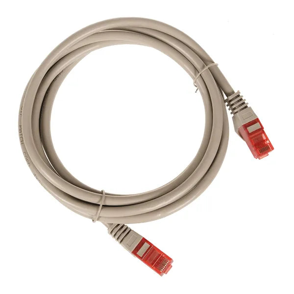 UTP Cat6 patchkábel RJ45-RJ45, 2 m, szürke PVC köpeny