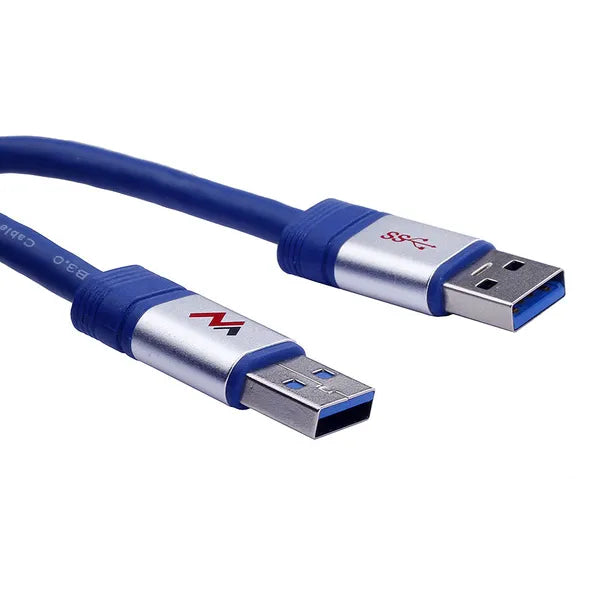 USB 3.0 A–A kábel, 1,8 m, aranyozott csatlakozó, Maclean MCTV-606