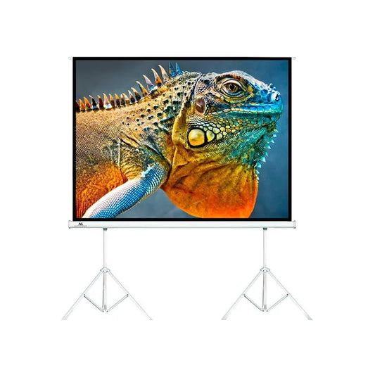 Maclean hordozható vetítővászon, 150", 4:3, 300×225 cm, kétállványos