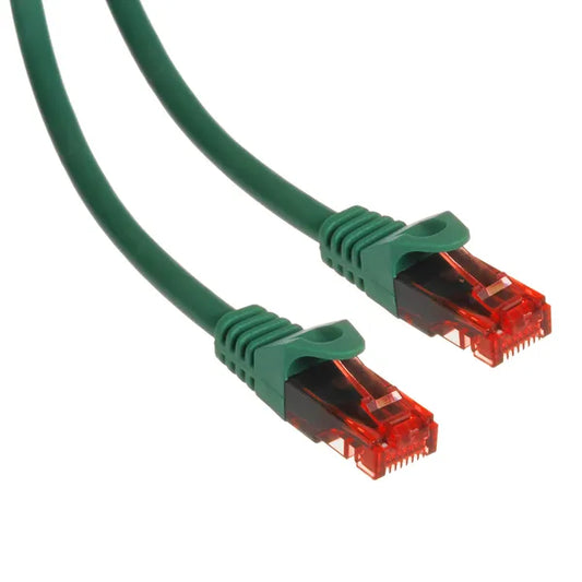 UTP patchcord hálózati kábel Cat6 RJ45 0,5 m zöld