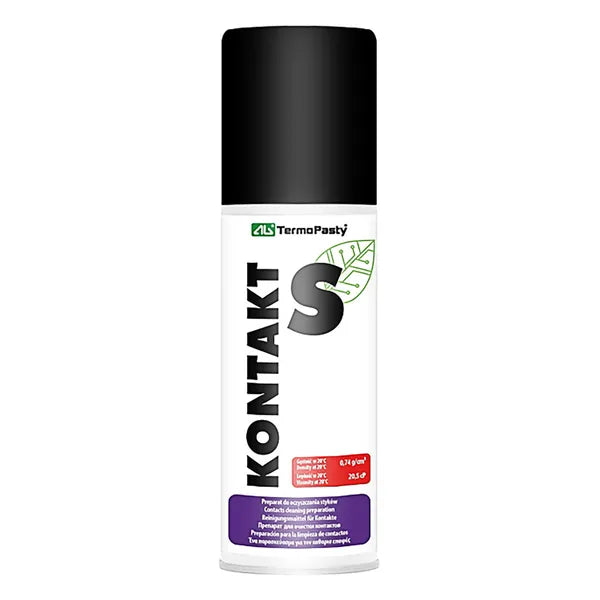 Kontakt tisztító aeroszolos spray, 60 ml – alacsony ellenállás, korrózióvédelem