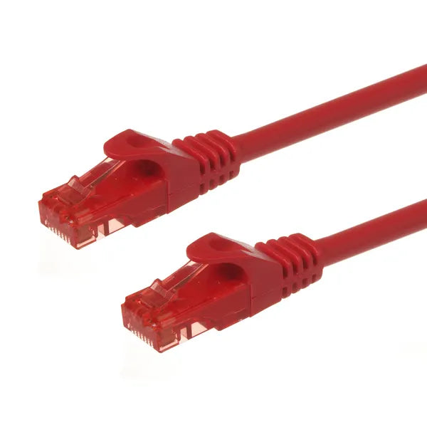 UTP Cat6 patchkábel RJ45 – 3 m, piros