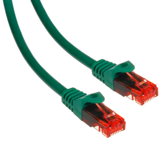 Cat6 UTP patchkábel RJ45-RJ45, 3 m, zöld