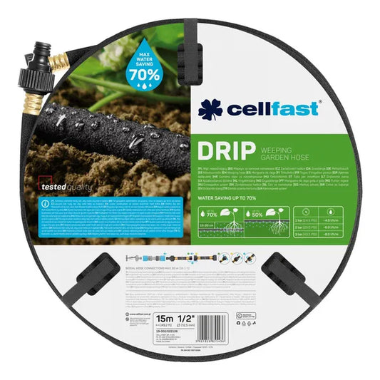 Cellfast Drip víztakarékos csepegtető tömlő 1/2”, 15 m