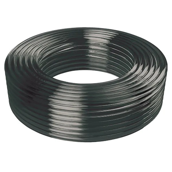 Mikroöntöző PVC tömlő, 4 mm belső Ø, 1 mm fal, 50 m fekete