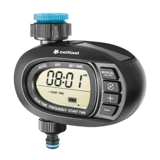 Napelemes öntözésvezérlő Cellfast Ergo G3/4"–G1" csaphoz