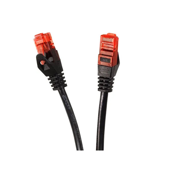 UTP Cat6 RJ45 patch kábel, 3 m, fekete