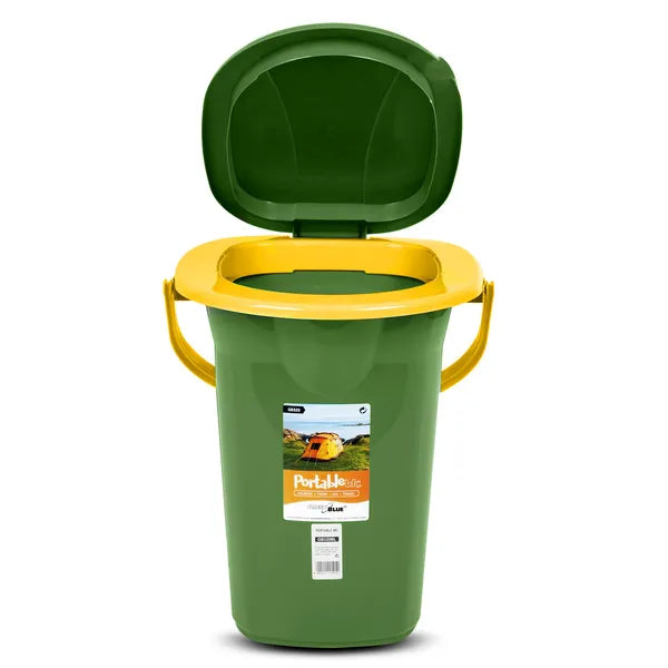 GreenBlue GB320GO hordozható toalett 19 L 120 kg sötétzöld-narancs