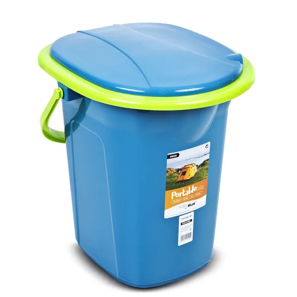 GreenBlue GB320BL hordozható toalett 19 l tengerkék-lime