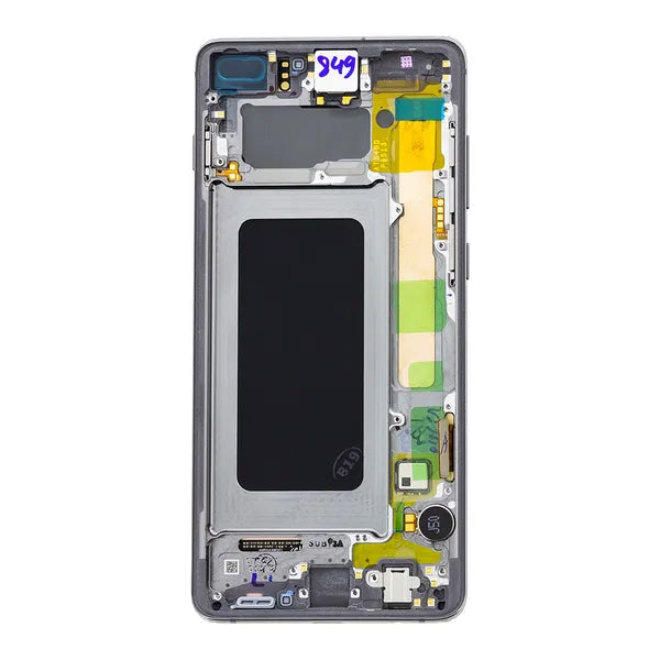 Samsung Galaxy S10+ gyári Dynamic AMOLED érintőkijelző modul fekete