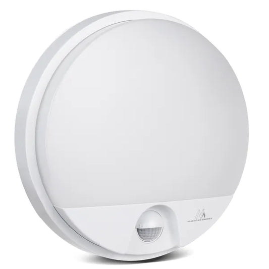 LED lámpa PIR mozgásérzékelővel, 15 W, IP54, 1100 lm, 4000 K, fehér