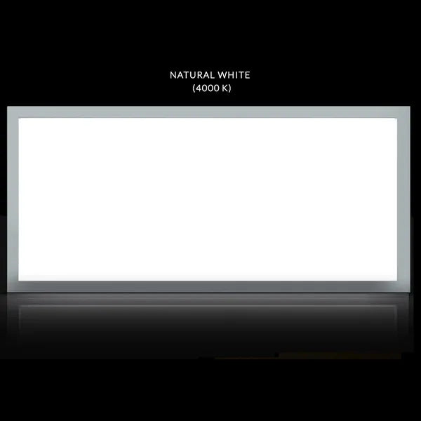 Slim LED mennyezeti panel 40 W, 3200 lm, 1195×295 mm, 4000 K, flicker-free